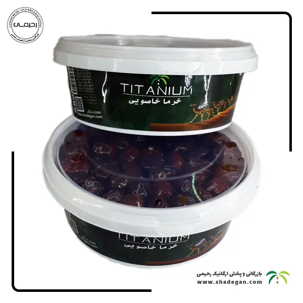 خرما خاصویی عسلی ممتاز تیتانیم سایز بزرگ