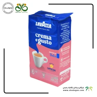 قهوه لاوازا کرما گوستو دولچه ۲۵۰ گرمی Crema Gusto Dolce ا Lavazza Crema Gusto Dolce 250gr