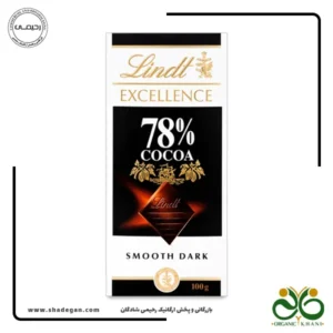 شکلات تلخ 78 درصد لینت