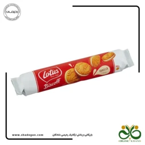 بیسکویت کرم دار وانیلی بیسکاف لوتوس Lotus