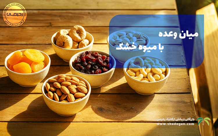 میان وعده با میوه خشک