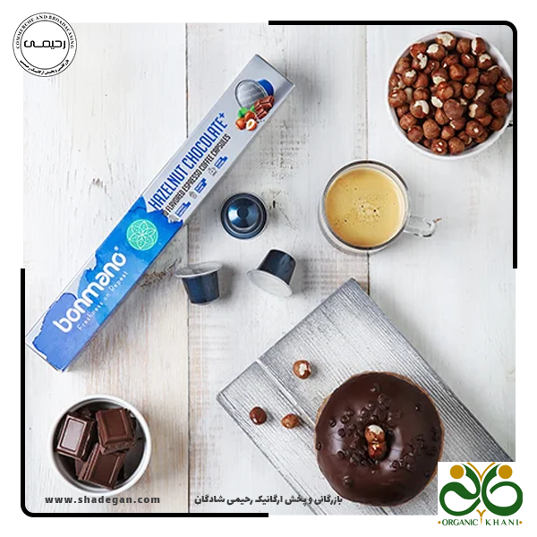 کپسول قهوه بن مانو طعم شکلات فندق