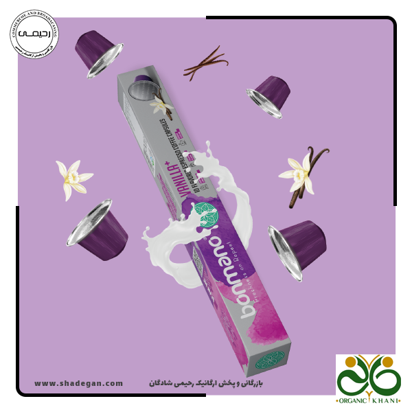 کپسول قهوه اسپرسو بن مانو طعم وانیل