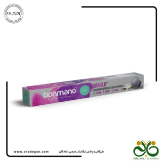 کپسول قهوه اسپرسو بن مانو طعم وانیل