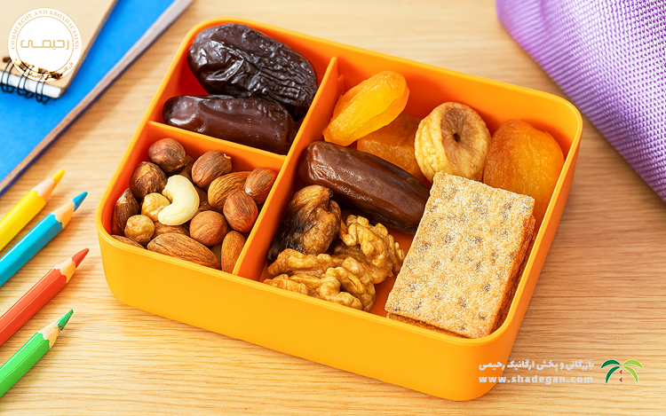 میان وعده مدرسه با آجیل و خرما؛ بهترین انتخاب برای انرژی و رشد کودکان