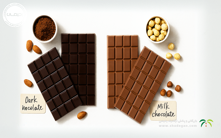 شکلات تلخ یا شیری ؛ تفاوت شکلات تلخ و شیری از نظر سلامتی