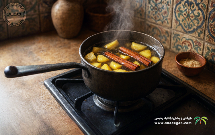 دمنوش به دارچین ؛ ترکیب دمنوش به و دارچین برای آرامش و خواب بهتر