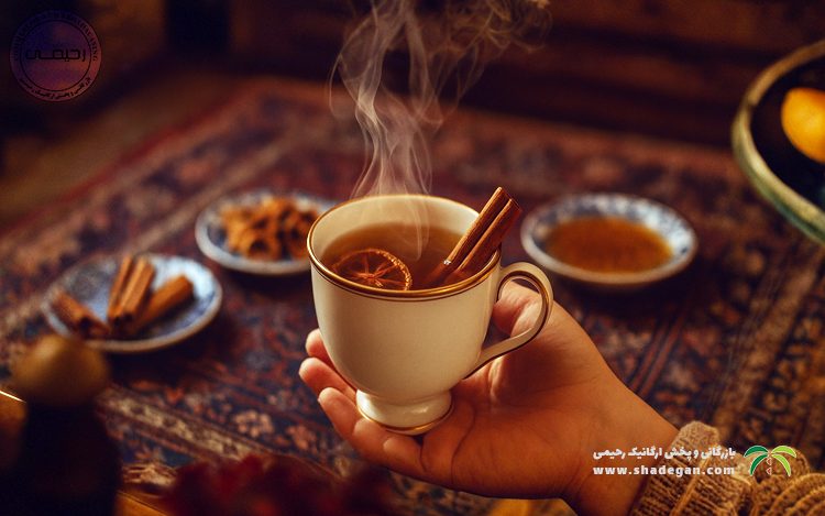 دمنوش به دارچین ؛ ترکیب دمنوش به و دارچین برای آرامش و خواب بهتر