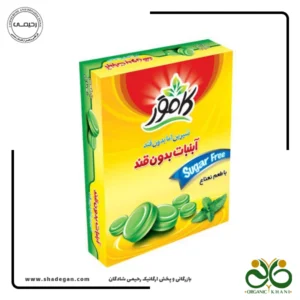 آبنبات نعنا بدون قند و رژیمی کامور