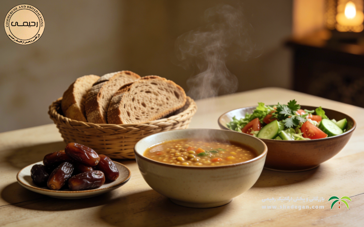 تغذیه در ماه رمضان | راهنمای کامل افطار، سحری و شام رمضان ۱۴۰۴