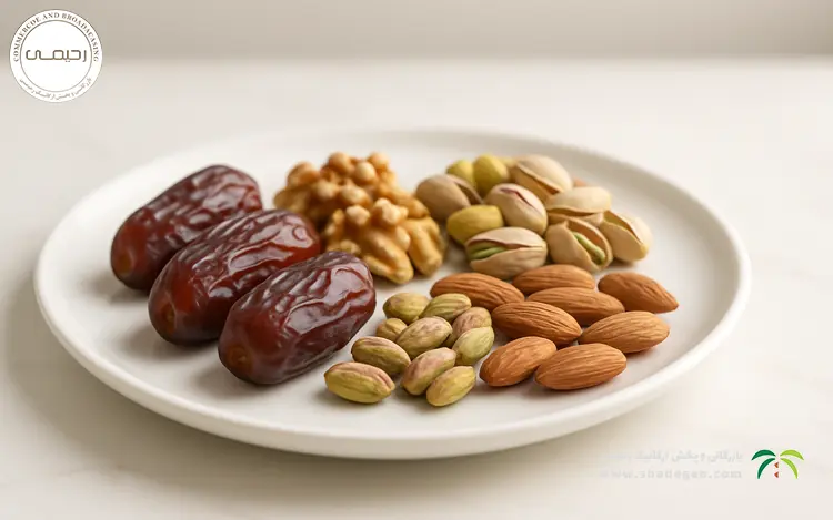 ترکیب خرما و مغزها برای افطار | بهترین انتخاب مقوی و سالم در ماه رمضان