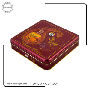سوهان کرمانی عسلی تخت جعبه فلزی