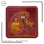 سوهان کرمانی عسلی تخت جعبه فلزی