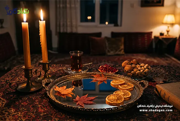  سفره شب یلدا: راهنمای چیدمان و تزیین
